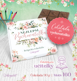 Belgická čokoláda 90 g | Motiv 160